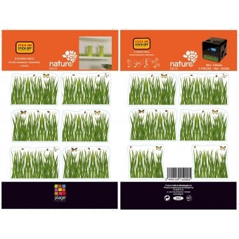 Nature Deco Restickable Sticker XXS - Grass (2 sheets)