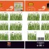 Nature Deco Restickable Sticker XXS - Grass (2 sheets)
