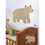 Nature Deco Baby - Stick On Stick Off Adhesive Wall Deco - Bears - Plage - BabyOnline HK