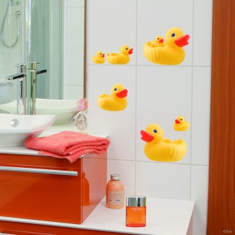 Smooth Tile Decoration - Bath Duck