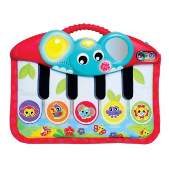 發聲玩具鋼琴及琴鍵墊