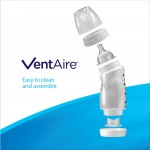 VentAire Wide Neck Feeding Bottle Set (3 x 9oz) - Playtex - BabyOnline HK