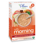 有機嬰兒早餐 - 蘋果、肉桂、藜麥燕麥 (5 包裝) - Plum Organics - BabyOnline HK