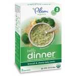 有機嬰兒晚餐 - 西蘭花、芝士嬰兒意粉 (5 包裝) - Plum Organics - BabyOnline HK