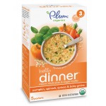 有機嬰兒晚餐 - 南瓜、菠菜、藜麥 (5 包裝) - Plum Organics - BabyOnline HK
