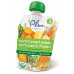 Stage 3 Meal - Carrot, Sweet Potato, Corn, Pea & Chicken 113g [Best Before 5/12/2019] - Plum Organics - BabyOnline HK