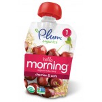 Hello Morning - Cherries & Oats 99g - Plum Organics - BabyOnline HK