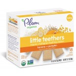 Little Teethers - Organic Teething Wafers - Banana with Pumpkin - Plum Organics - BabyOnline HK