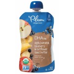 DHA - 蘋果、香蕉、藍莓、葵花籽油、奇亞籽 99g - Plum Organics - BabyOnline HK