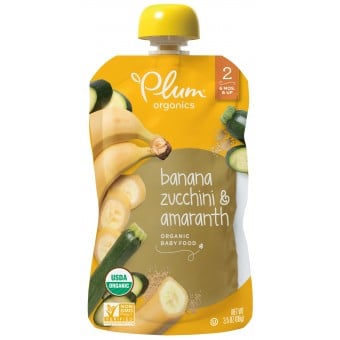 Organic Baby Food - Banana, Zucchini & Amaranth 99g 