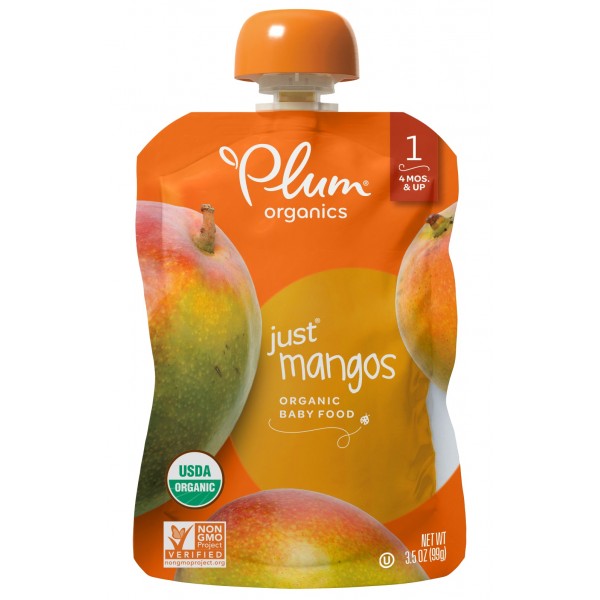 Organic Just Mangos 99g - Plum Organics - BabyOnline HK