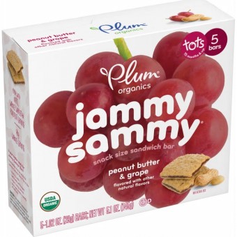 Jammy Sammy  (花生醬、提子) - 5 包裝