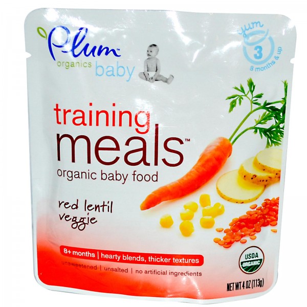 Training Meals - 有機什菜 113g - Plum Organics - BabyOnline HK