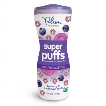 Organic Super Puffs – Super Purple (Blueberry & Purple Sweet Potato)