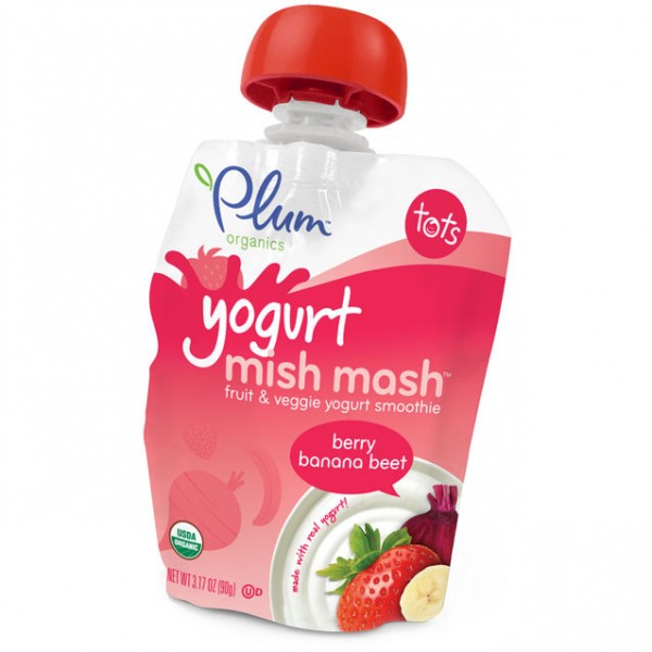 Yogurt Mish Mash - Berry, Banana & Beet 90g - Plum Organics - BabyOnline HK