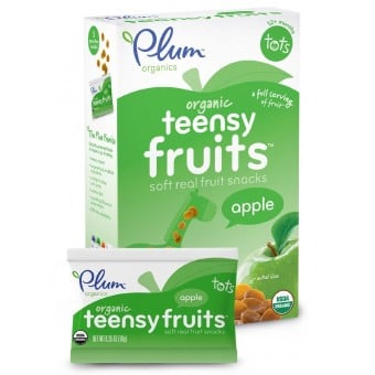 Organic Teensy Fruits - Apple (5 packs)