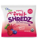 Fruit & Veggie Shredz - Berry 'licious (5 packs) - Plum Organics - BabyOnline HK