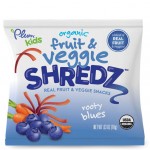 Fruit & Veggie Shredz - Rooty Blues (5 packs) - Plum Organics - BabyOnline HK