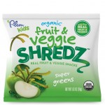 Fruit & Veggie Shredz - Super Apple (5 packs) - Plum Organics - BabyOnline HK
