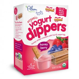 Organic Yogurt Dippers - Honey Berry