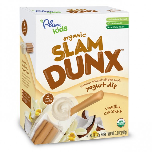 Organic Slam Dunx - Vanilla Coconut - Plum Organics - BabyOnline HK