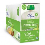 Hello Morning - Pear & Quinoa - 95g (6 pouches) - Plum Organics - BabyOnline HK