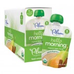 Hello Morning - Pear & Quinoa - 95g (6 pouches) - Plum Organics - BabyOnline HK