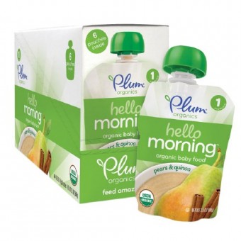 Hello Morning - Pear & Quinoa - 95g (6 pouches)