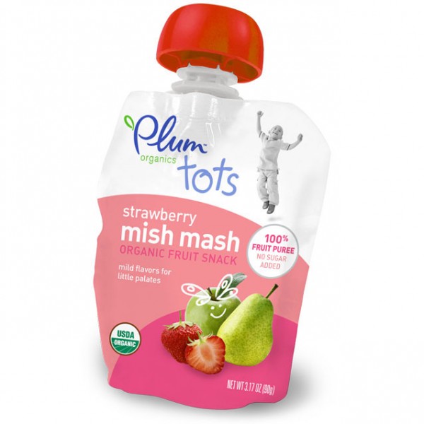 Mish Mash - Strawberry 90g [Best Before 07/11/2015] - Plum Organics - BabyOnline HK