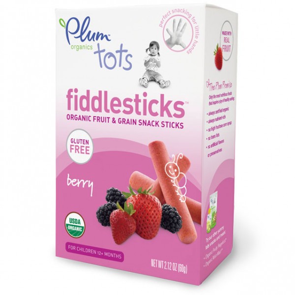 FiddleSticks (Berry) 60g - Plum Organics - BabyOnline HK