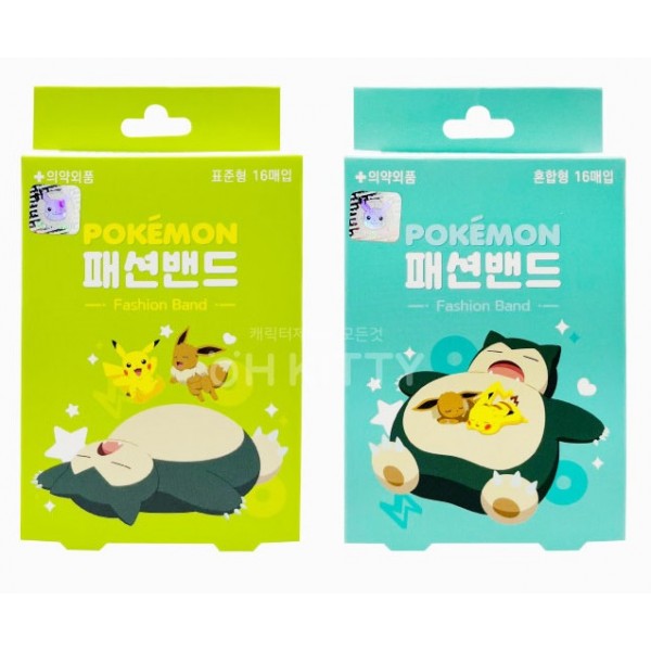 Pokemon - 膠布 (16片 x 2盒) - Other Korean Brand - BabyOnline HK