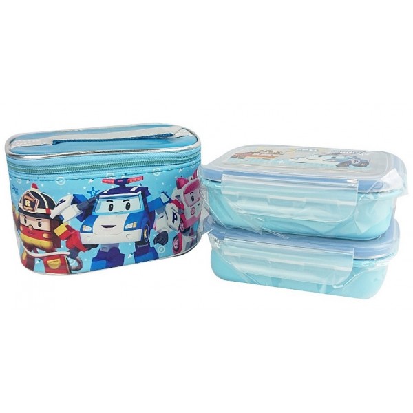 POLI - Stainless Steel 304 Food Container with Lid & Carrying Bag - POLI - BabyOnline HK