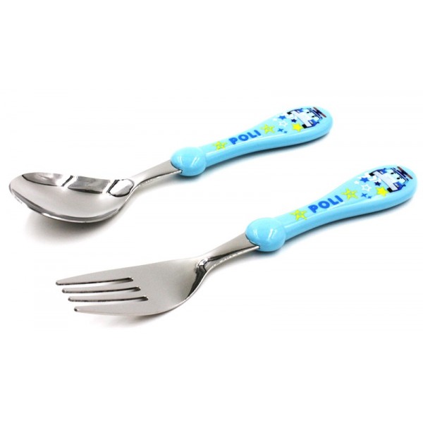POLI - Spoon & Fork Set - POLI - BabyOnline HK