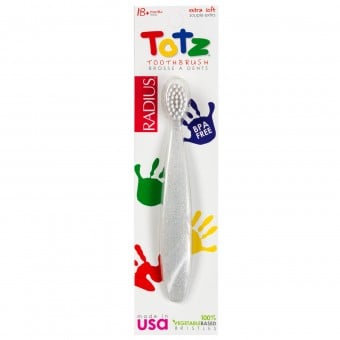 Totz Toothbrush (18m+) - Clear Sparkle