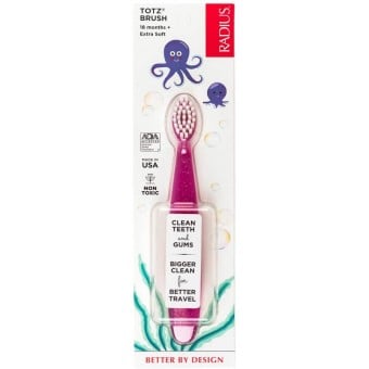 Totz Toothbrush (18m+) - Pink Sparkle