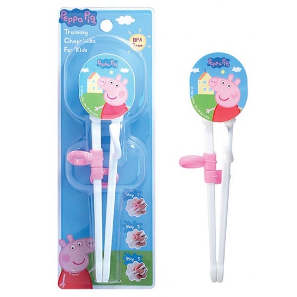 Peppa Pig - Kids Training Chopsticks - Raon - BabyOnline HK