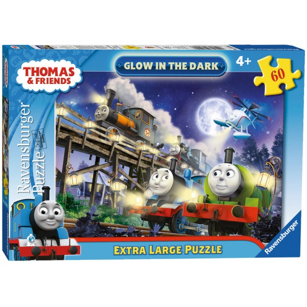 Thomas & Friends - Glow in the Dark Extra Large Puzzle (60pcs) - Ravensburger - BabyOnline HK