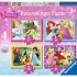 Disney Princess - Puzzle (4 in 1 Box)