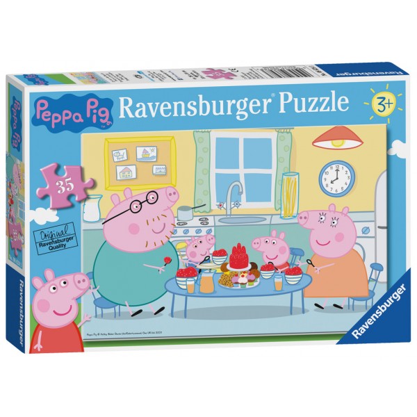 Peppa Pig - Family Fun Puzzle (35 pcs) - Ravensburger - BabyOnline HK
