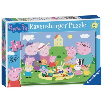 Merry-GO-Arts Lunch Box Activity Set Stickers Bundle Includes Tin Box with Handle Peppa Pig and Activities 24 Pc Puzzle 