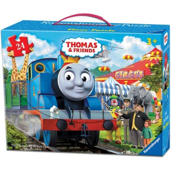 Thomas & Friends - Floor Puzzle in Suitcase Box - Circus Fun (24pcs)