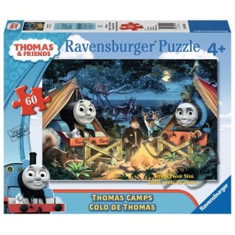 Thomas & Friends - Glow in the Dark Giant Floor Puzzle - Thomas Camps (60pcs)