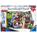 Marvel Avengers - The Mighty Avengers Puzzle (3 x 49) - Ravensburger - BabyOnline HK