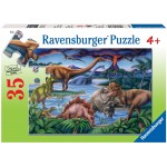 Puzzle (35 pcs) - Dinosaurs Playground - Ravensburger - BabyOnline HK