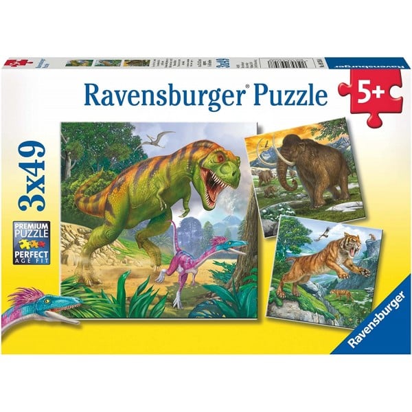 Premival Ruler - Puzzle (3 x 49) - Ravensburger - BabyOnline HK
