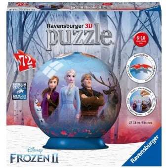 Disney Frozen II - 3D Puzzleball (72pcs)