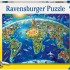 200 XXL Puzzle - World Landmark Map