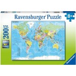 200 XXL Puzzle - World Map - Ravensburger - BabyOnline HK