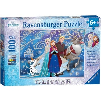 Disney Frozen II - Glittery Snow Puzzle 100 XXL