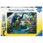 100 XXL Puzzle - Dinosaurs (Land of Giants) - Ravensburger - BabyOnline HK